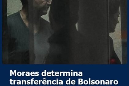 MORAES DETERMINA TRANSFERÊNCIA DE BOLSONARO PARA A PAPUDINHA, EM BRASÍLIA MORAES DETERMINA TRANSFERÊNCIA DE BOLSONARO PARA A PAPUDINHA, EM BRASÍLIA
